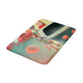 Miss Meow - Bar für späte Nacht Badematte (Schrägansicht)