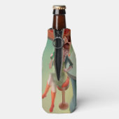 Miss Meow - Bar für späte Nacht Flaschenkühler (Flasche Rückseite)