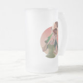 Miss Meow - Bar für späte Nacht Mattglas Bierglas (VorderseiteRechts)