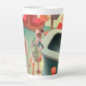 Miss Meow - Bar für späte Nacht Milchtasse (Vorderseite)