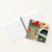 Miss Meow - Bar für späte Nacht Notizblock (Innenseite)