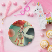 Miss Meow - Bar für späte Nacht Pappteller (Party)