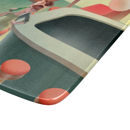 Miss Meow - Bar für späte Nacht Schneidebrett (Ecke)