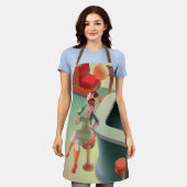 Miss Meow - Bar für späte Nacht Schürze (Getragen)