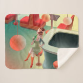 Miss Meow - Bar für späte Nacht Sherpadecke (Vorderseite (Horizontal))