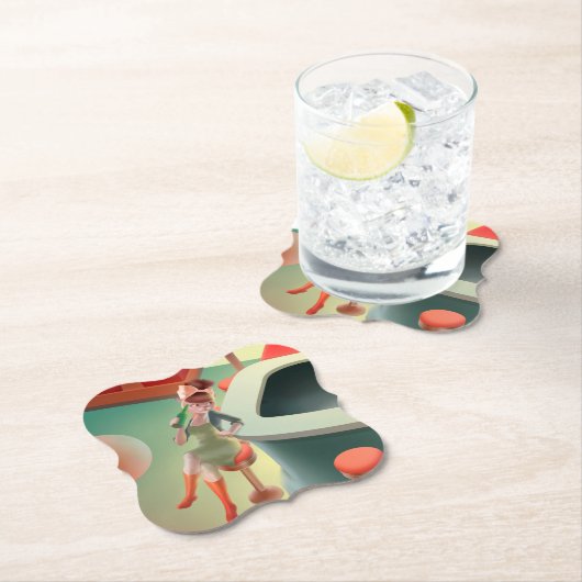 Miss Meow - Bar für späte Nacht Untersetzer (Vor Ort)