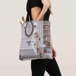 Miss Meow - Nachladen-Modus: Die Kunst des Nichtst Tasche