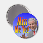 Miss mich doch? Tea-Party-Favorit Magnet (Vorderseite/Rückseite)