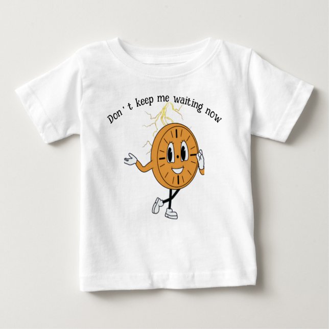 Miss Minutes AI Mascot Graphic T - Shirt (Vorderseite)