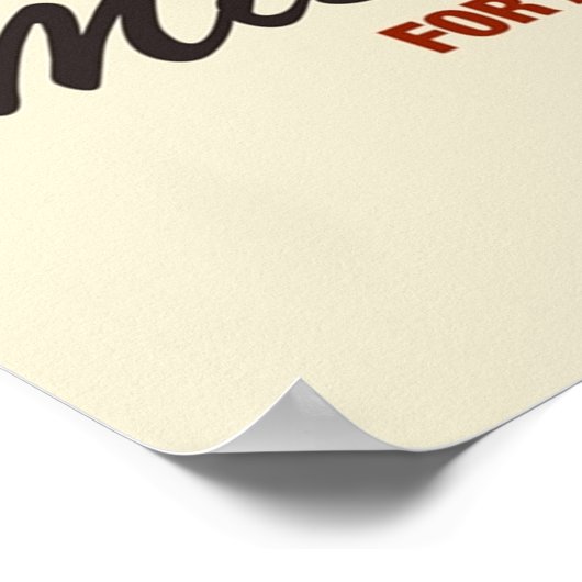 Miss Minutes Poster (Ecke)