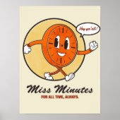 Miss Minutes Poster (Vorne)