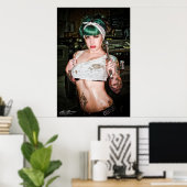 Miss Mischief Workin Gal Poster (Heimbüro)