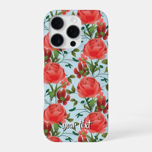 Miss Molly - Trailing Rose Artistic Phone Case iPhone Hülle (Rückseite)