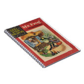 Miss Mousie - Mr Frog - Retro Comic - Fantasie Notizblock (Rechte Seite)