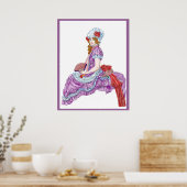 Miss Muffet Poster (Küche)