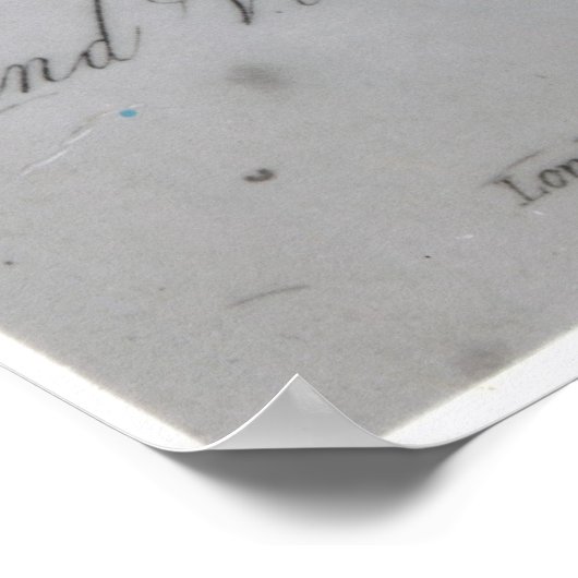 Miss Nano Nagle, 1809 Poster (Ecke)