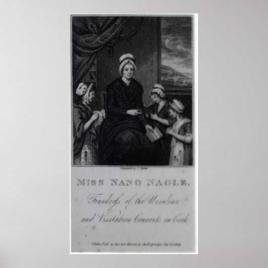 Miss Nano Nagle, 1809 Poster (Vorne)
