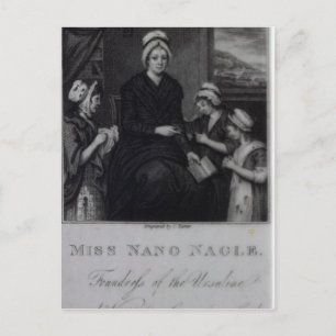 Miss Nano Nagle, 1809 Postkarte