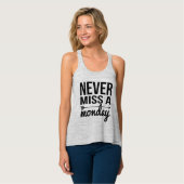 Miss nie Montag | Workout-Angebot Tank Top (Vorderseite Vollansicht)