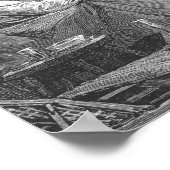 Miss Nightingale im Barrack Hospital Poster (Ecke)