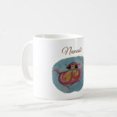 Miss Octopodia Meditation Kaffeetasse (Vorderseite Links)