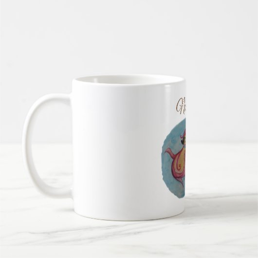 Miss Octopodia Meditation Kaffeetasse (Links)