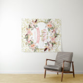 Miss ONEderful Birthday Backdrop, Banner, Boho Wandteppich (Beispiel (Horizontal))