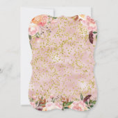 Miss ONEderful Birthday Party Einladung (Rückseite)