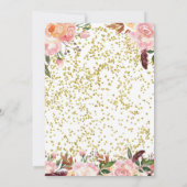 Miss ONEderful Birthday Party Einladung (Rückseite)