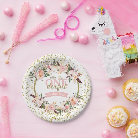 Miss ONEderful Birthday Teller (Party)