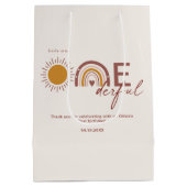 Miss Onederful Boho Mittlere Geschenktüte (Rückseite)