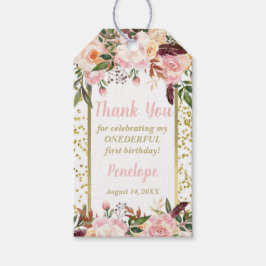 Miss ONEderful Favor Tag Geschenkanhänger