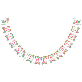 Miss ONEderful First Birthday Banner