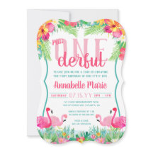 Miss ONEderful First Birthday Luau