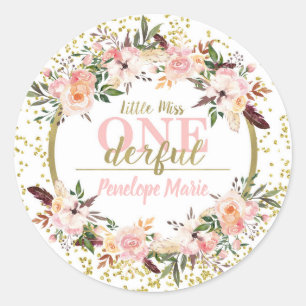 Miss ONEderful Sticker