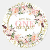 Miss ONEderful Sticker (Vorderseite)