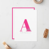 Miss Pageant Bridal Kronenkratzer Rose Mitteilungskarte (Vorderseite/Rückseite Beispiel)