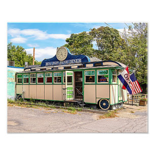 Miss Port Henry Diner, Port Henry, New York Fotodruck