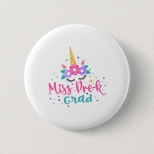 Miss Pre-k Grad Abschluss Mädchen Button