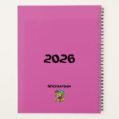 "Miss Print" Planner Planer (Rückseite)