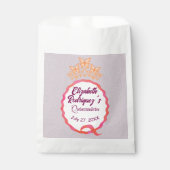 Miss Quince Butterflies Tiara Crown Squiggle Geschenktütchen (Vorderseite)