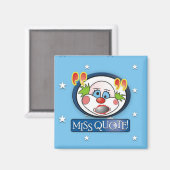 Miss Quote Magnet (Vorderseite/Rückseite)
