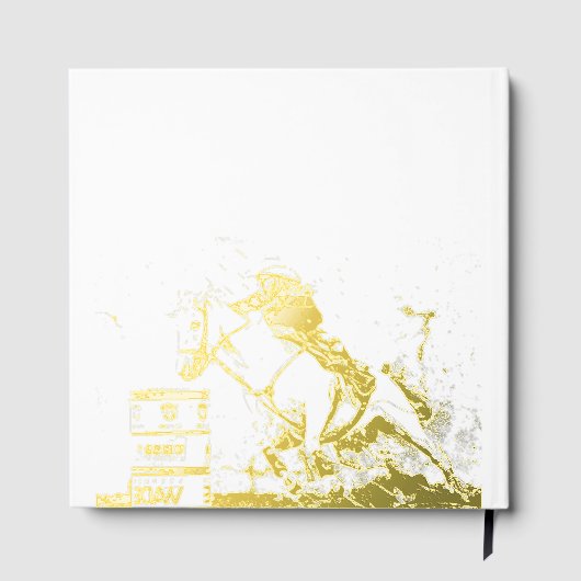 Miss Rodeo Queen Scrapbook Foto Pageant Foil Gues Gästebuch (Rückseite)