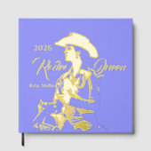 Miss Rodeo Queen Scrapbook Foto Pageant Gästebuch (Vorderseite)