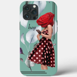 Miss Rose Cool Collage Pop Feminée Case-Mate iPhone Hülle
