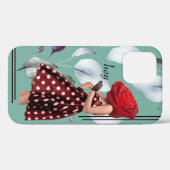 Miss Rose Cool Collage Pop Feminée Case-Mate iPhone Hülle (Rückseite (Horizontal))