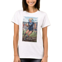 Miss Rugby Spielerin T-Shirt