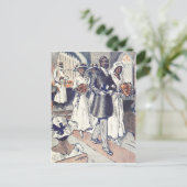 Miss Samantha Johnsons Hochzeit Postkarte (Stehend Vorderseite)