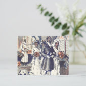 Miss Samantha Johnsons Hochzeit Postkarte (Stehend Vorderseite)