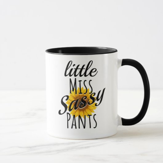 Miss Sassy Pants - Licht - Tasse (Rechts)